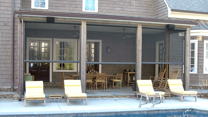 Advantages of Roll-Down Patio Screens