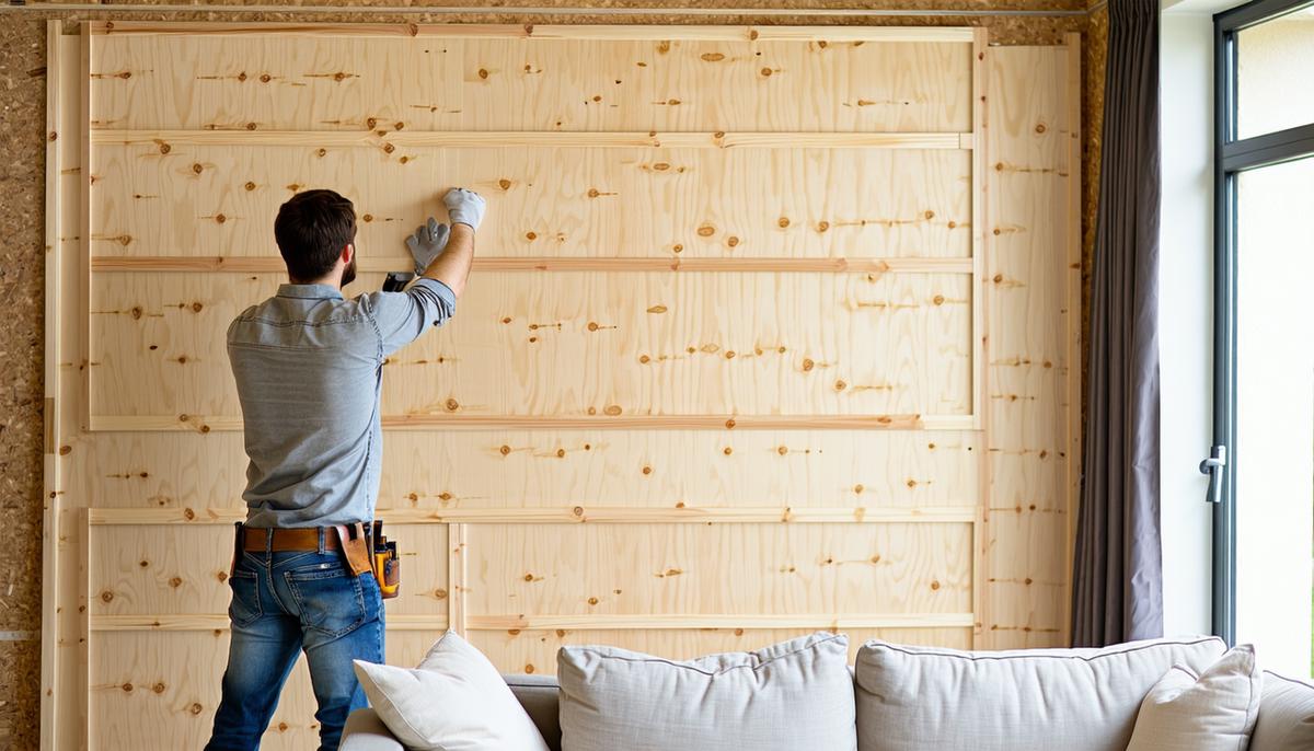 Installing wall panels